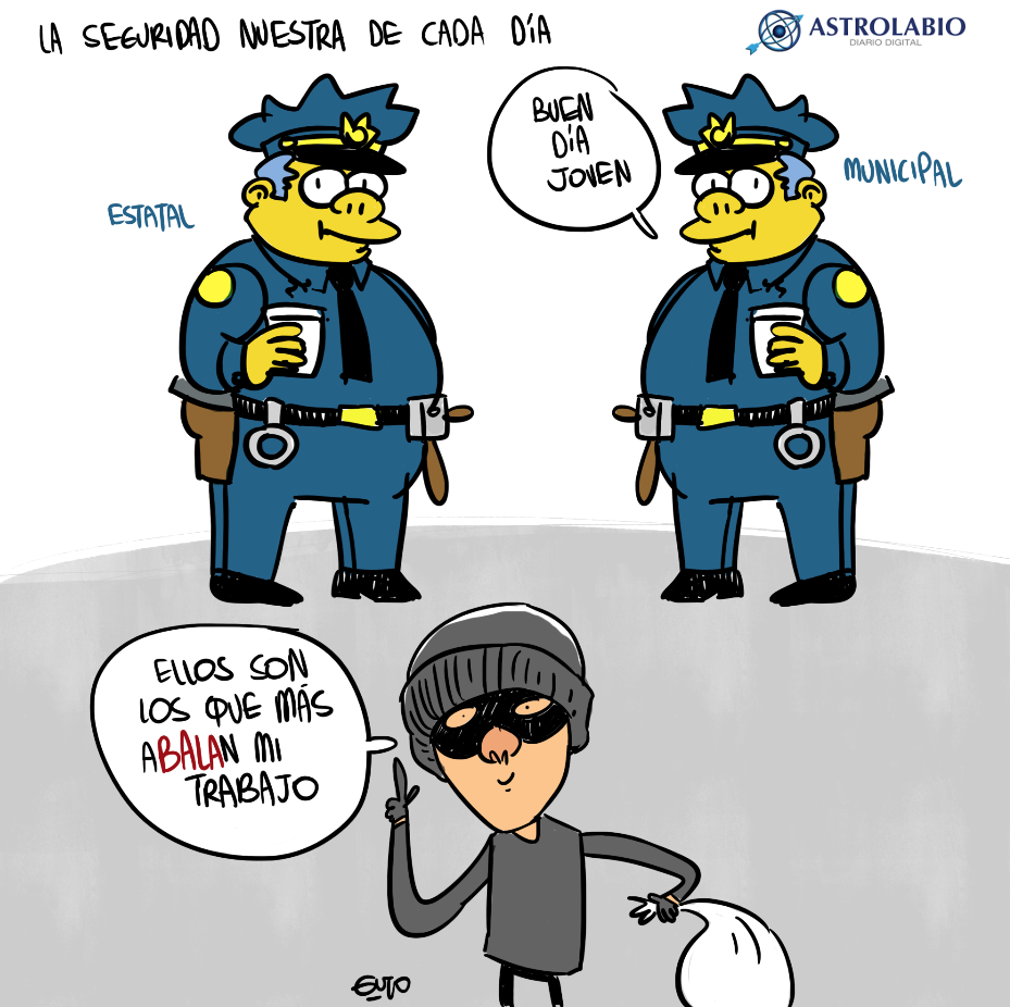  Seguridad de caricatura