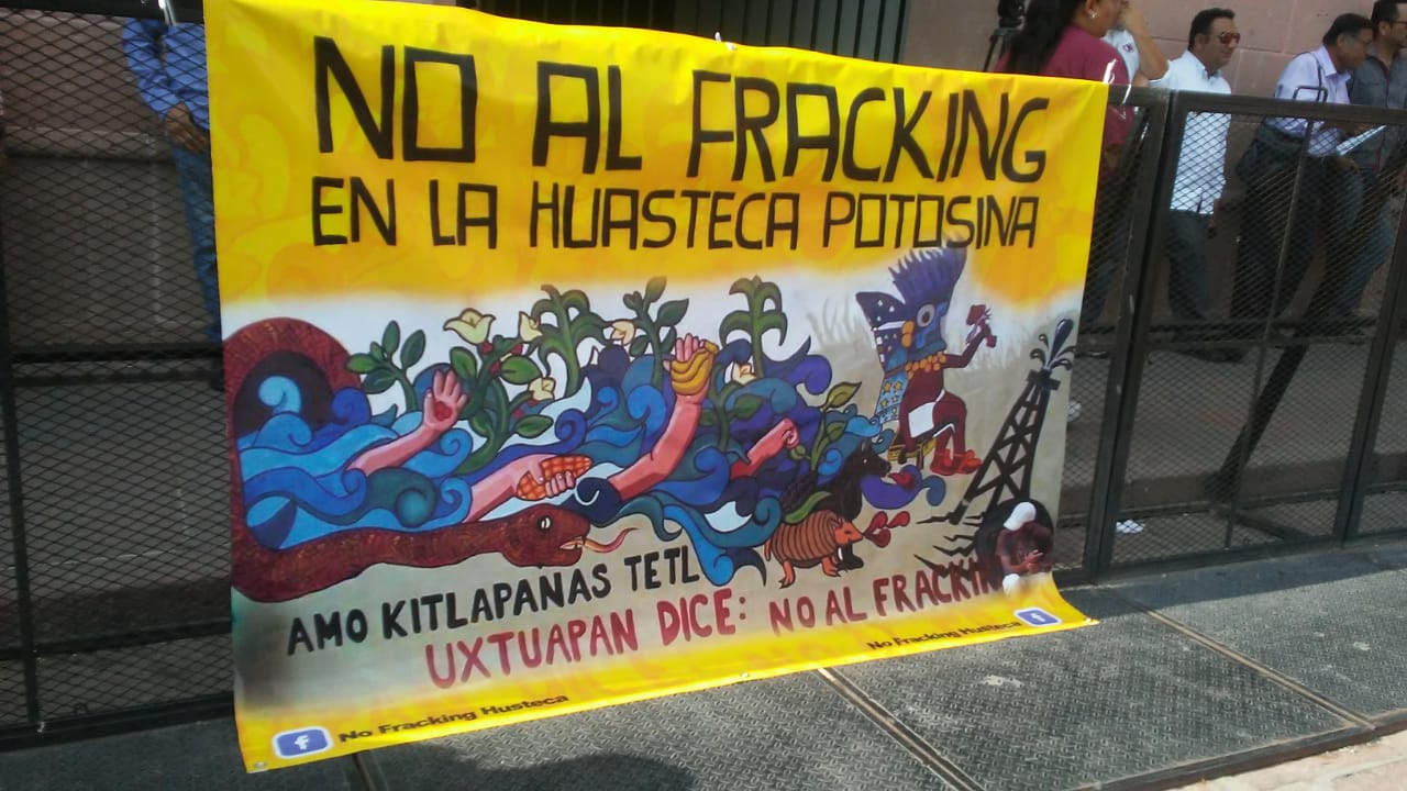  Manifestantes contra fracking critican a Gobierno del Estado (Galería)