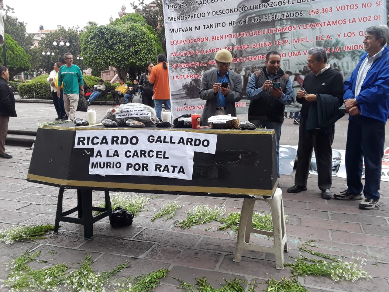  Despiden a Gallardo como “la autoridad más corrupta de la historia de SLP”