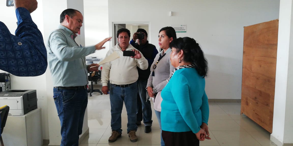  Manifestantes e Interapas acuerdan la entrega pacífica de las oficinas de SGS