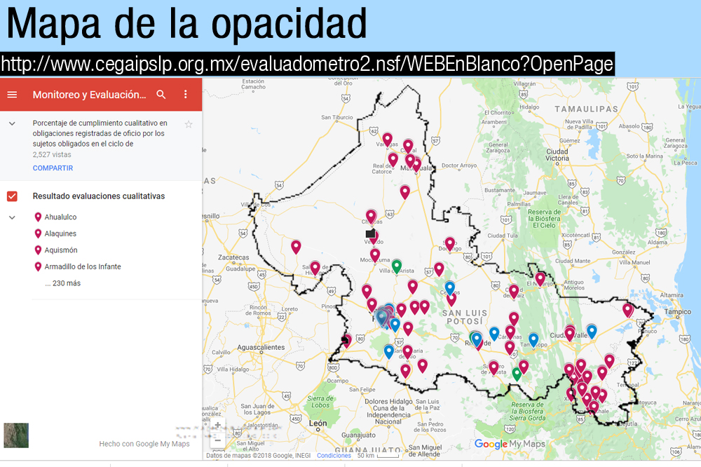  CEGAIP cierra el año con un 61.47% de opacidad en el Estado