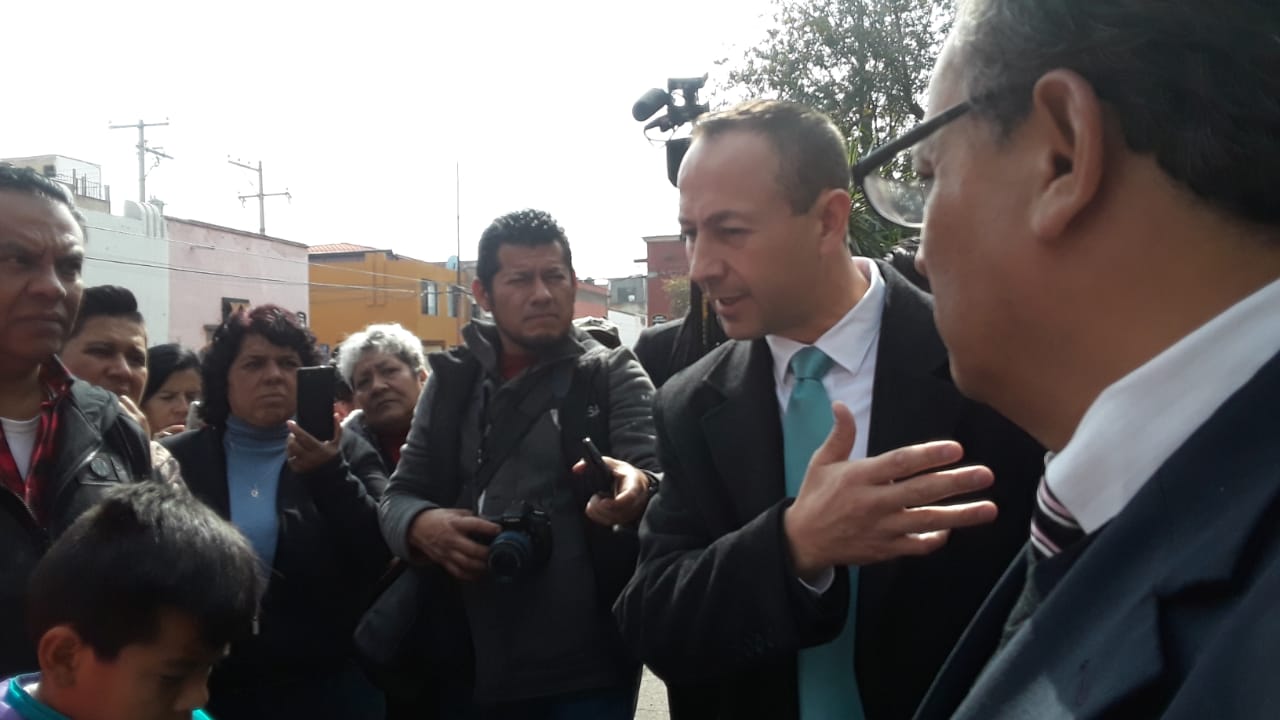  Detonan cohetes frente a Vallejo en protesta contra la iniciativa del diputado Edgardo Hernández Contreras