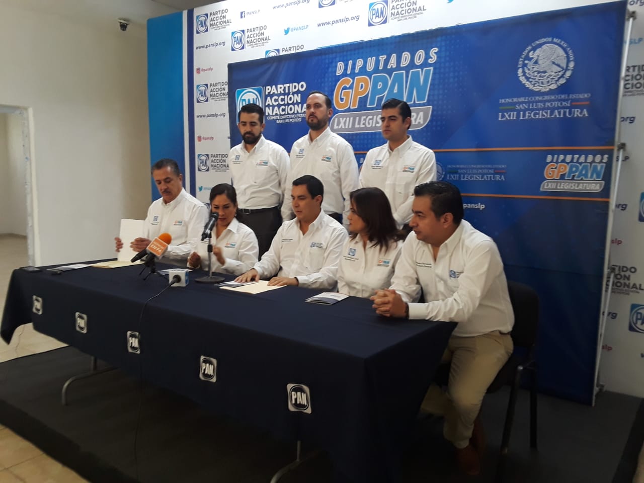  Bancada del PAN presenta agenda de trabajo