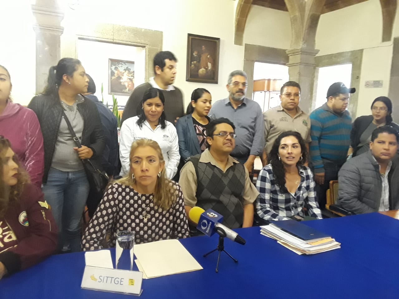  Docentes de telebachillerato y PRONI, denuncian retraso en pagos y hostigamiento por afiliarse al SITTGE