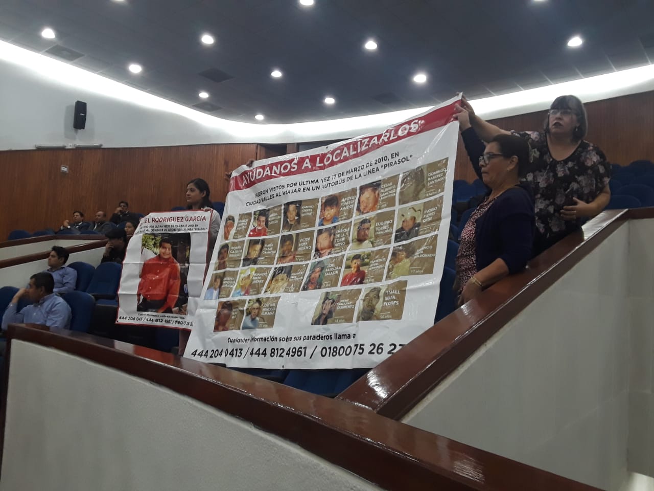  Familiares de desaparecidos apoyan iniciativa para declarar su ausencia y recuperar sus bienes