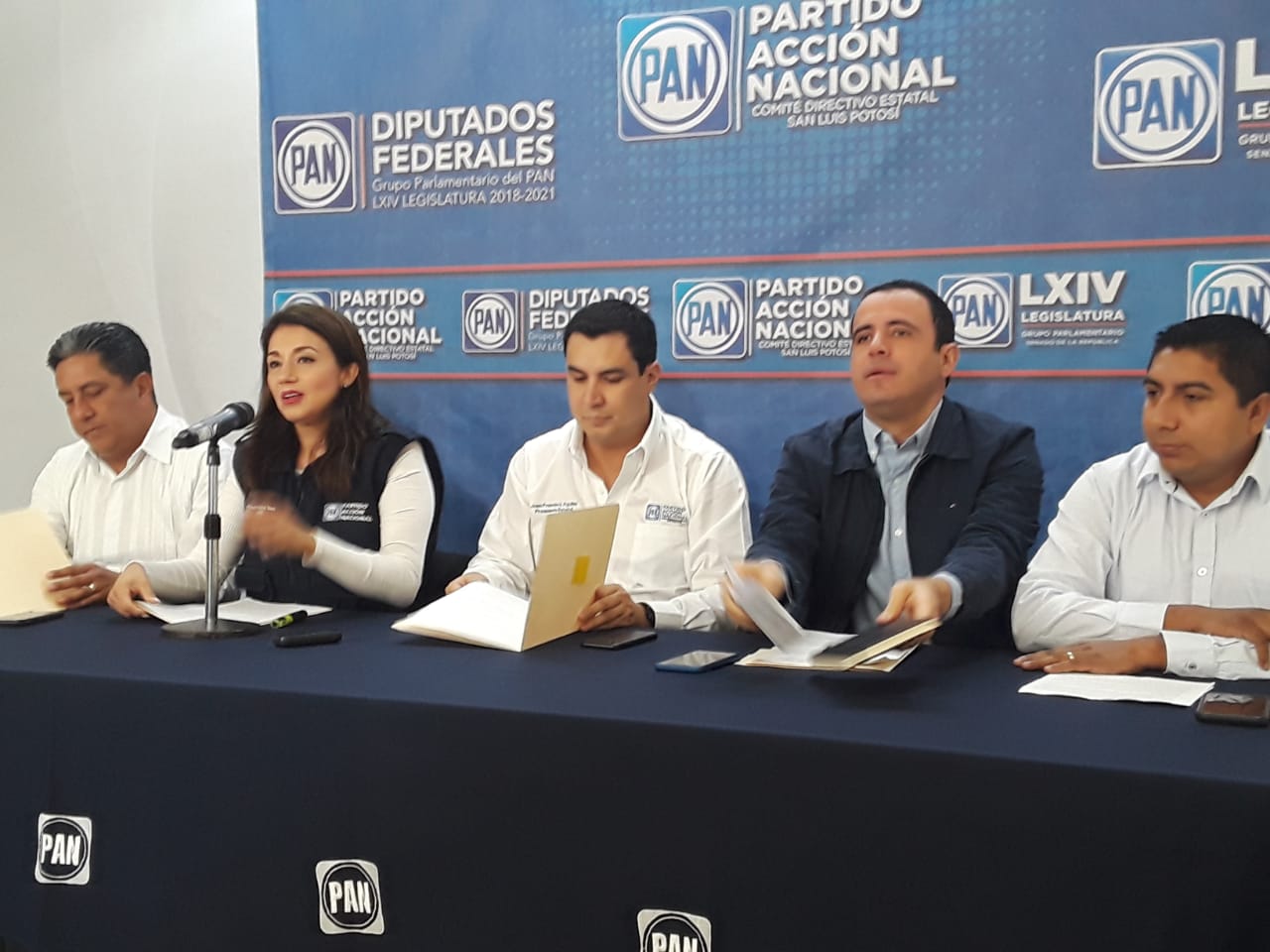  Legisladores federales del PAN presentan agenda de trabajo