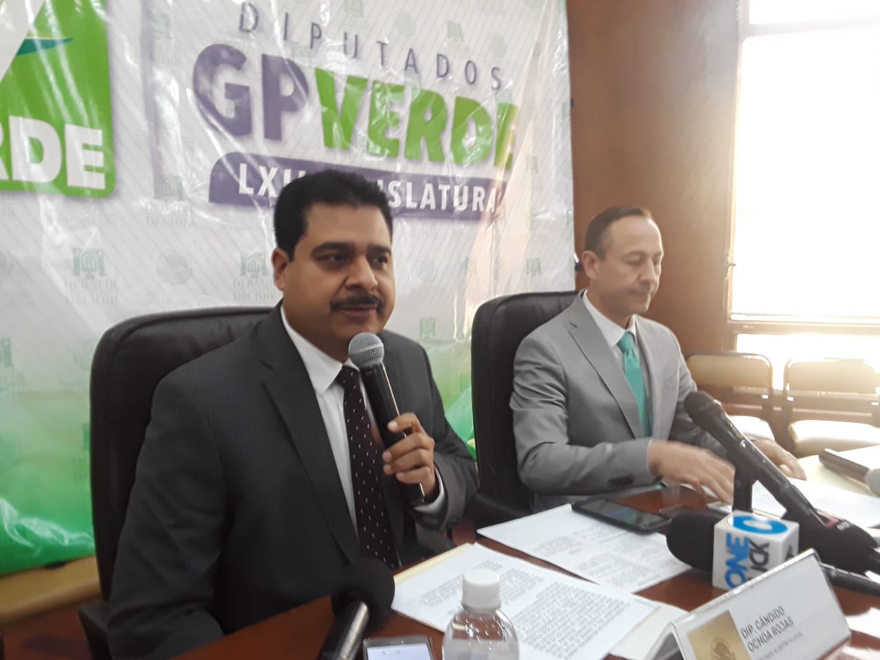  Diputados del Partido Verde presentan su agenda de trabajo