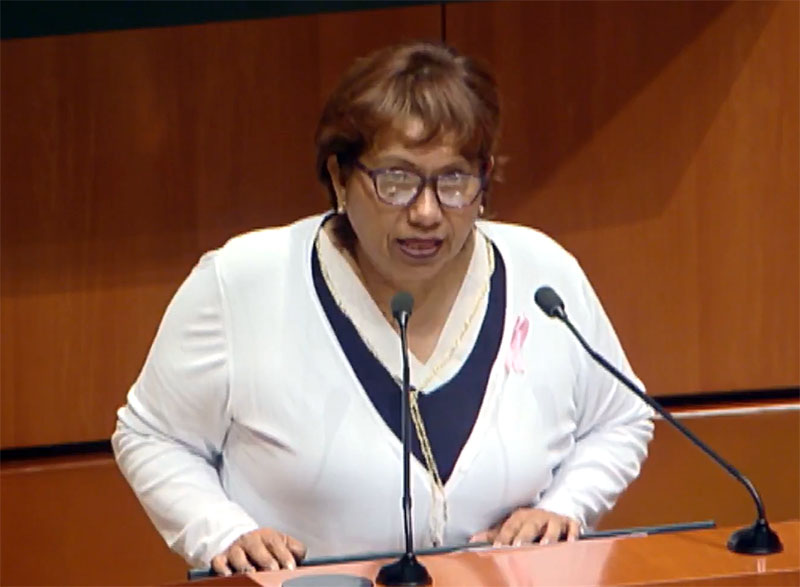  Senadora Noyola Cervantes renuncia al PRD; se va al Verde
