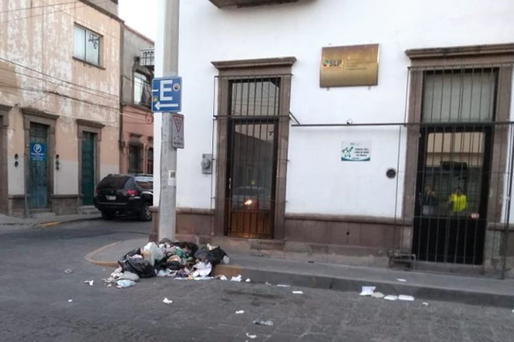  Así se deja la basura…