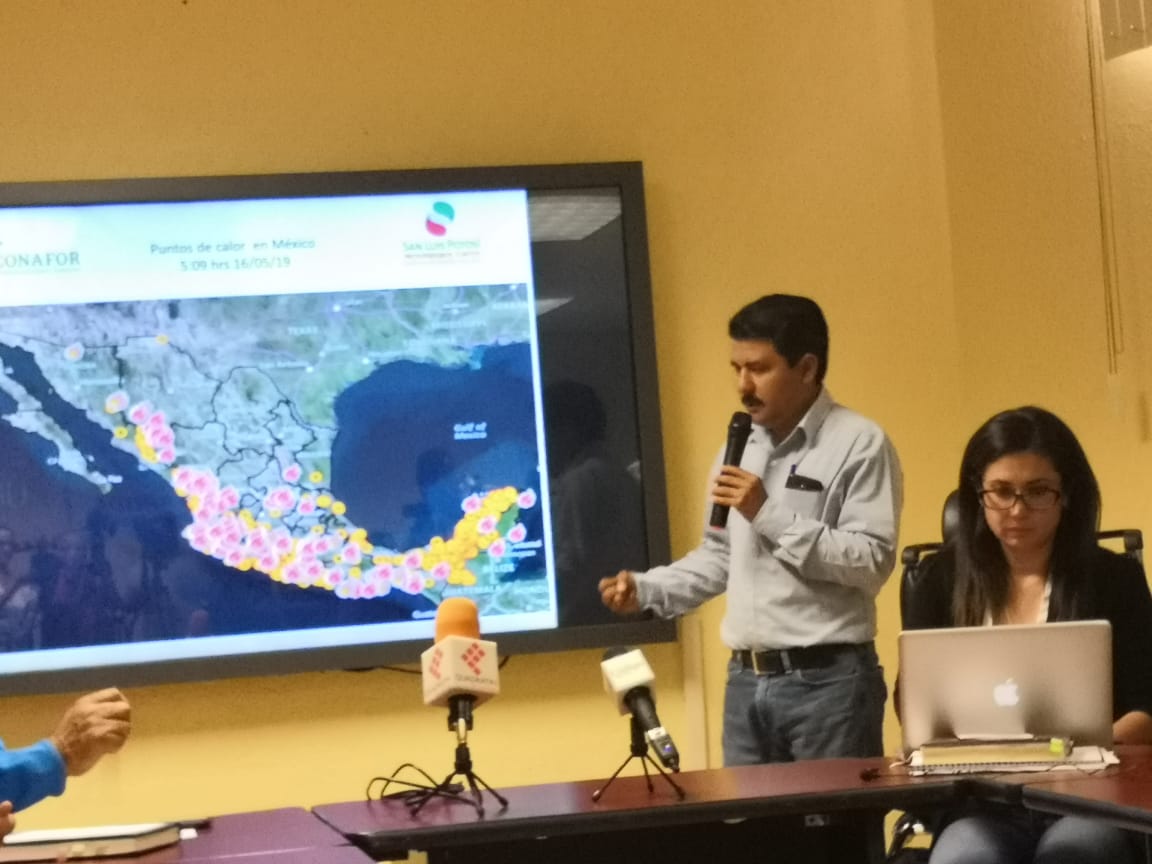  Incendio ha consumido más de nueve mil hectáreas en la Sierra de San Miguelito, calcula Conafor