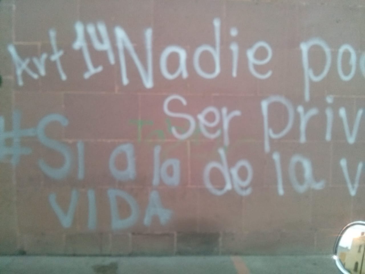  Pintas en la CEDH fueron un acto intimidatorio, considera Arely Torres