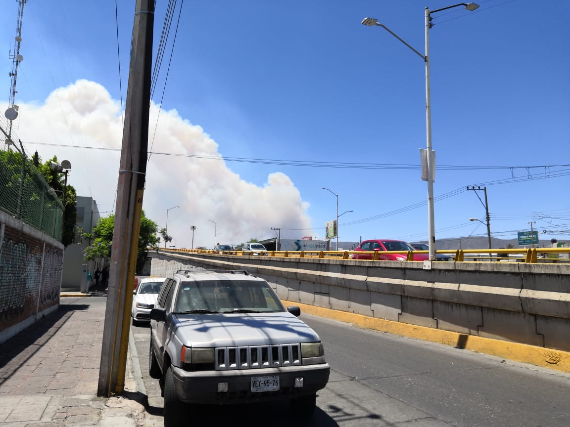  No se reactivó incendio en la Sierra de San Miguelito, asegura PC