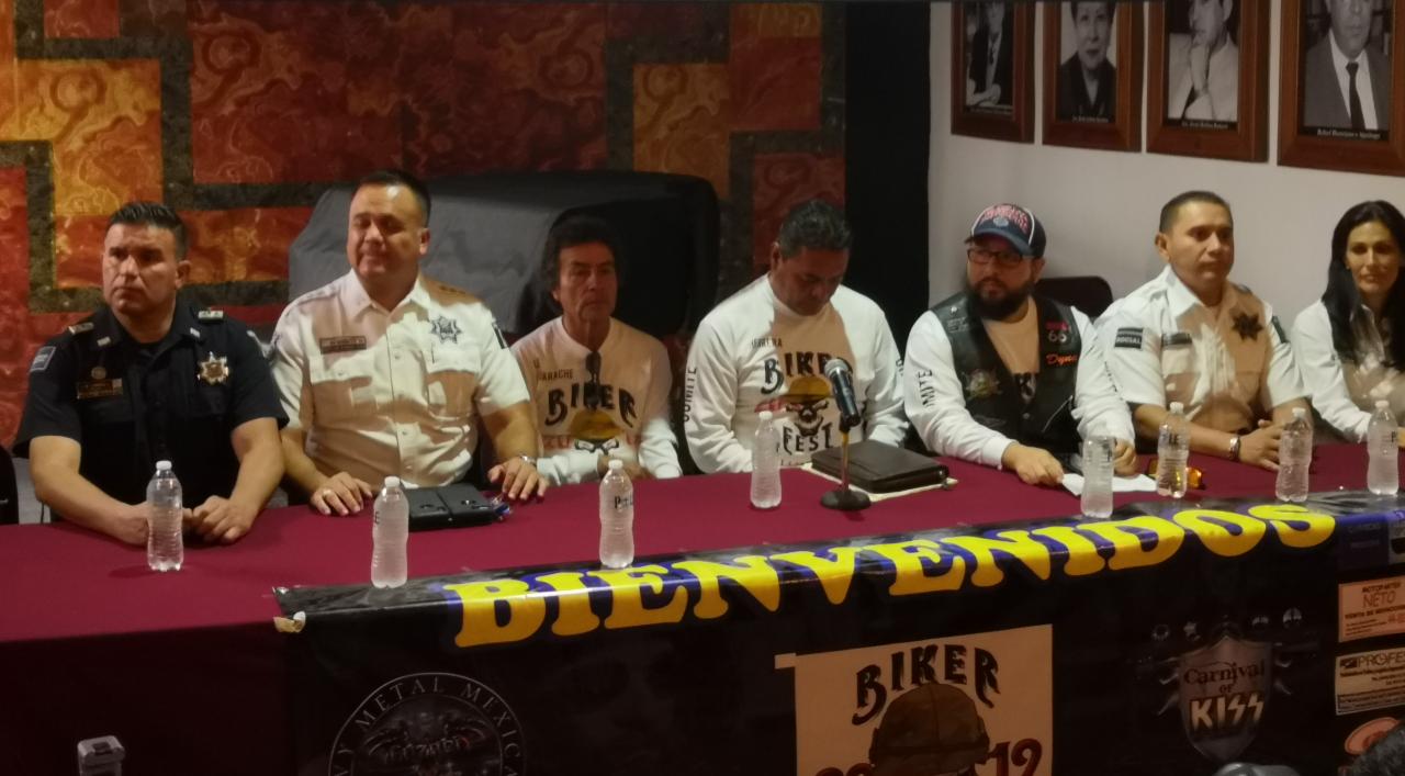  Cerrarán calles por el Biker Fest, informa Policía Vial