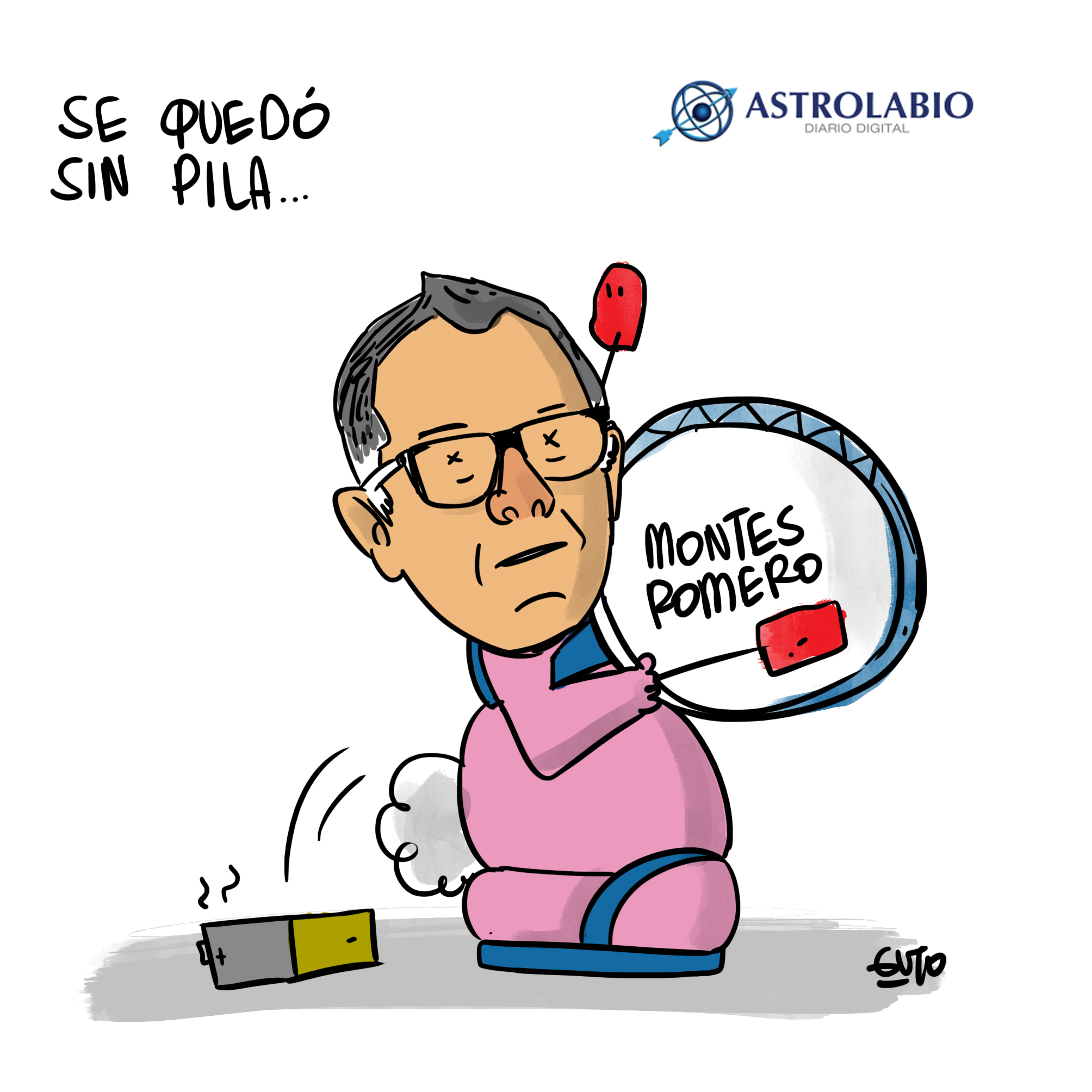  Se quedó sin pila