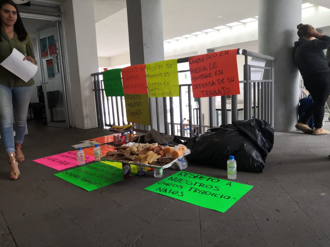  Ambulante reubicado realiza huelga de hambre en la UAM