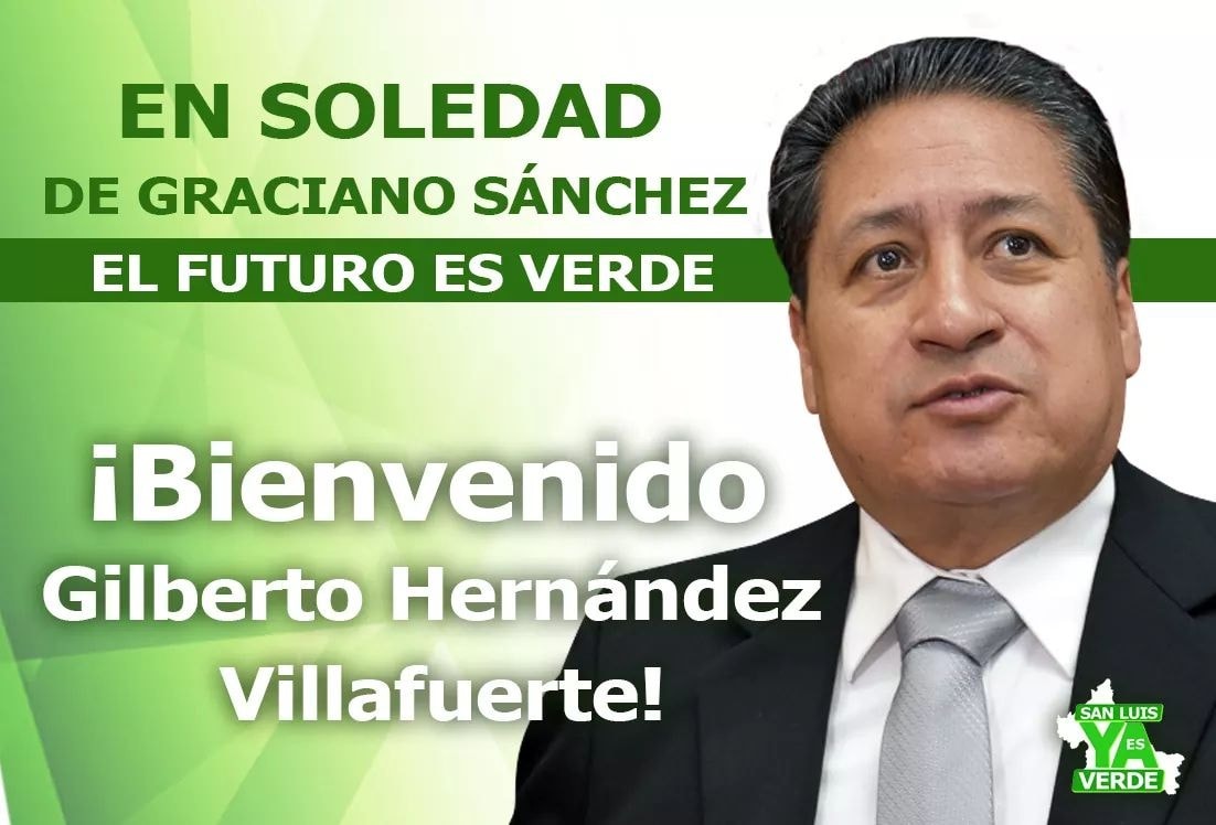  Gilberto Villafuerte se va oficialmente al Verde