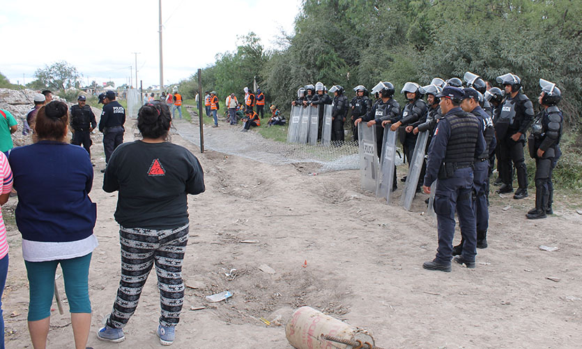  Reabre CEDH caso Noria de San José, a 4 años de desalojo violento