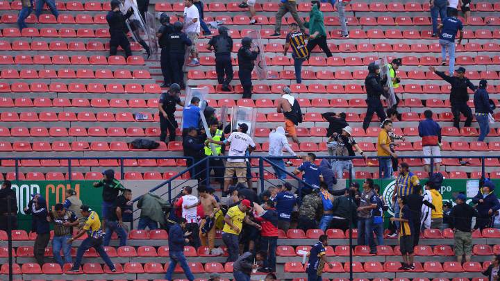  Directiva del Atlético de San Luis, la encargada de brindar seguridad en el estadio