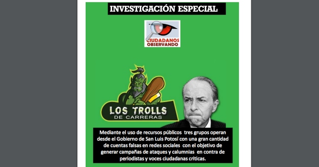  Gobierno del Estado utiliza ‘trolls’ para “atacar” a periodistas y ciudadanos: Guadalupe González