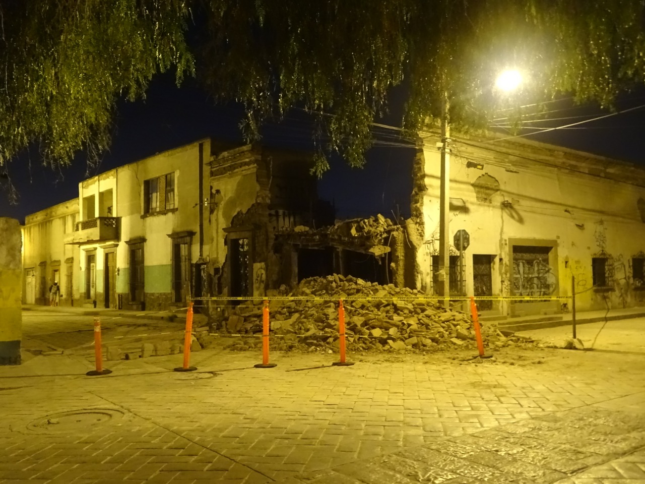  De Gallardo Cardona, finca que se derrumbó en Centro Histórico