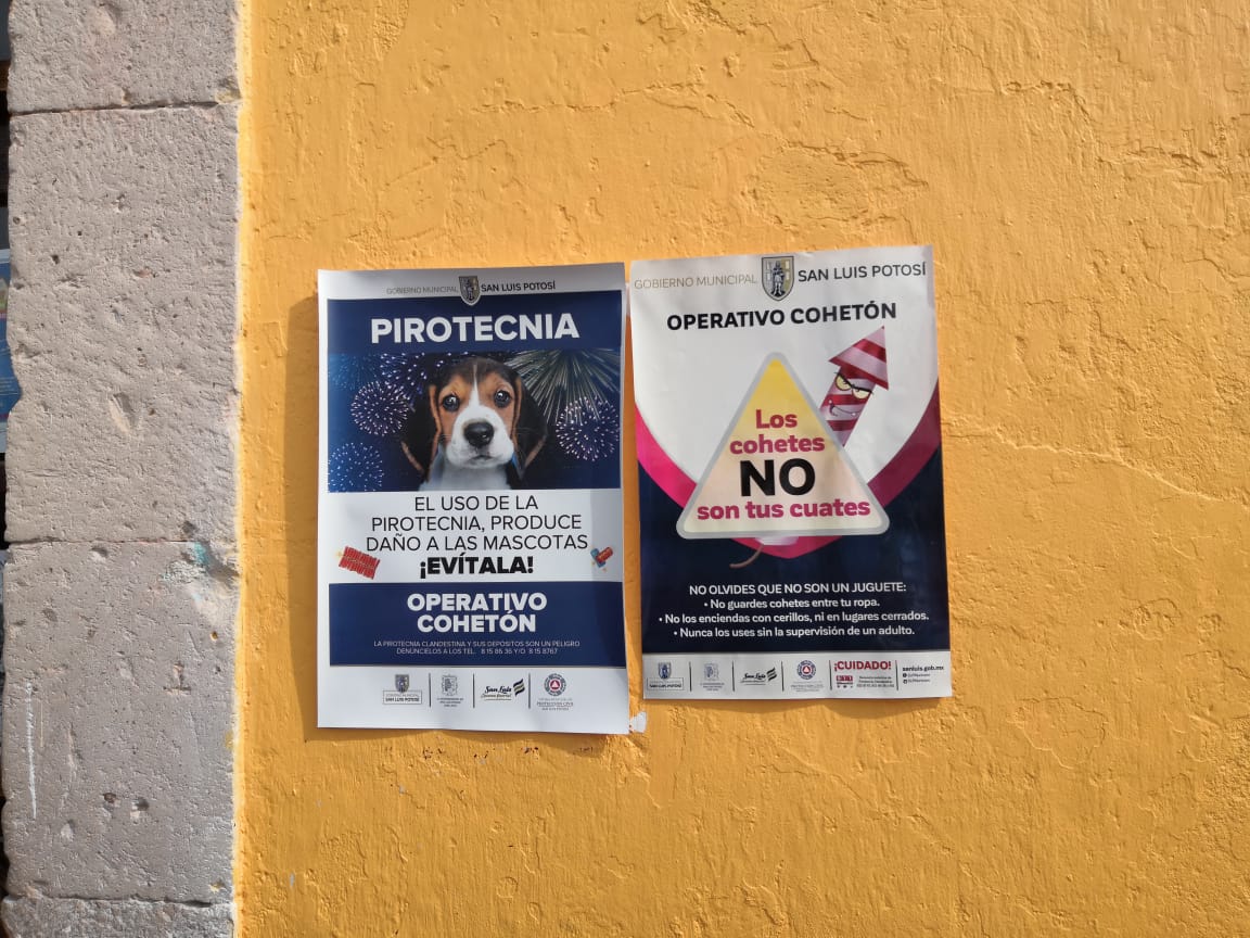  Descarta Nava prohibir la pirotecnia en SLP