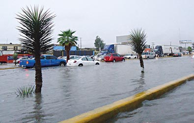  Reconoce Interapas falta de planes de contención de lluvias