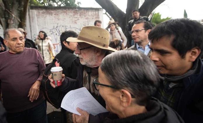  Alcalde capitalino, mensajero personal de doña ‘Conchita’ Calvillo en la Caravana por la Paz