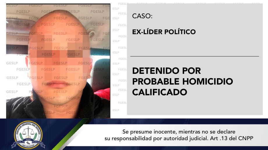  Vinculan a proceso a presunto asesino de ex líder priista