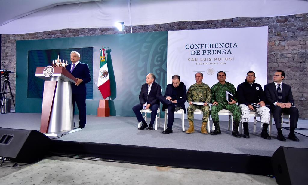  SLP, una “isla” que ha podido mantener la paz y tranquilidad: AMLO