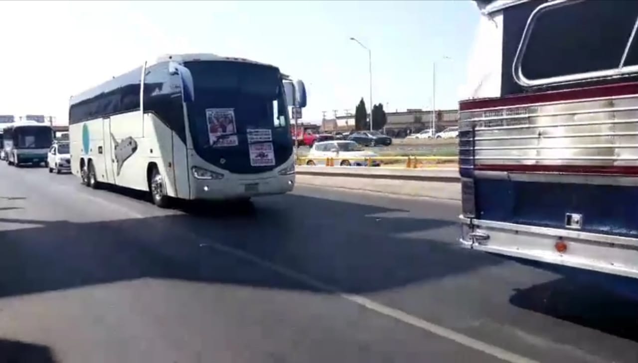  Por inseguridad y pérdidas por Covid-19, se manifiestan transportistas