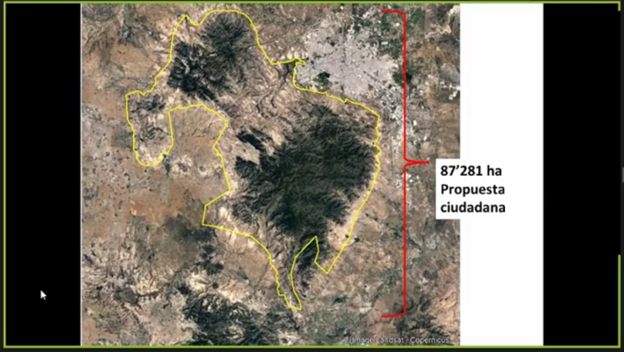  Presentan propuesta ciudadana para proteger Sierra de San Miguelito: 87 mil 261 hectáreas