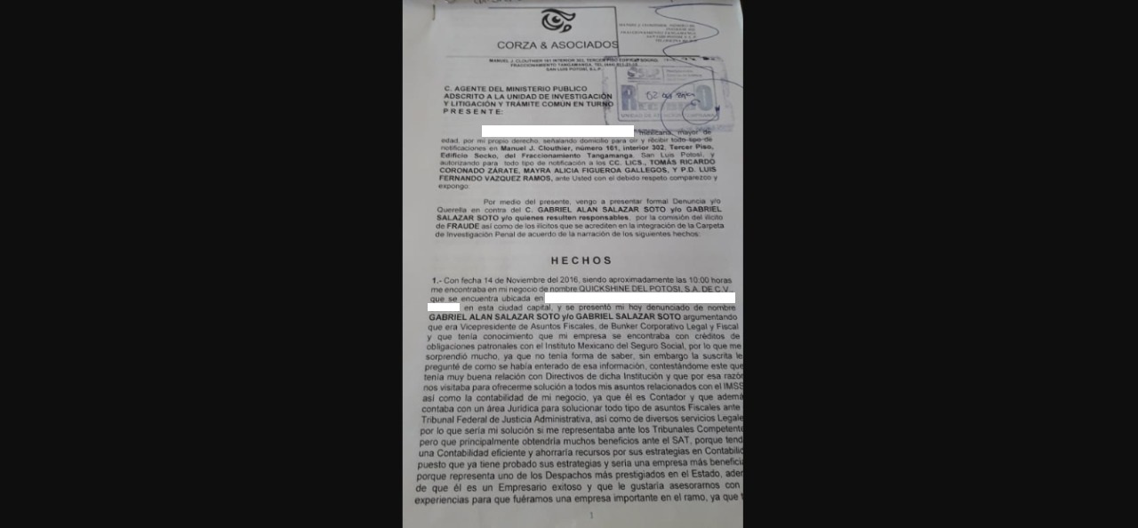  Secretaria de Servicios de Salud estaría coludida en estafa