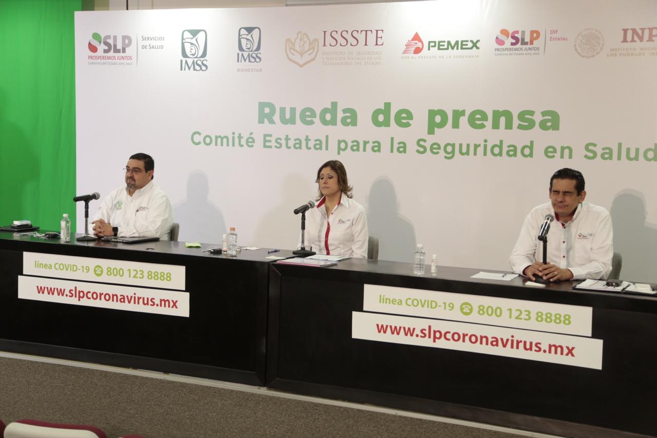  Con 71 casos nuevos de COVID-19, llega SLP a mil 379