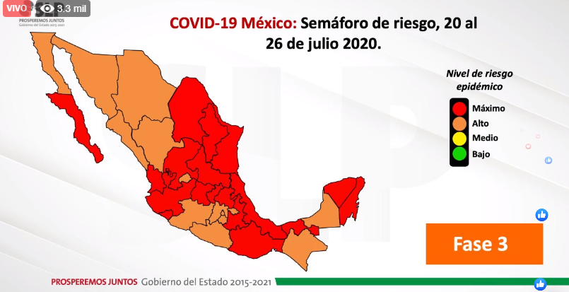  Semáforo rojo duraría 15 días