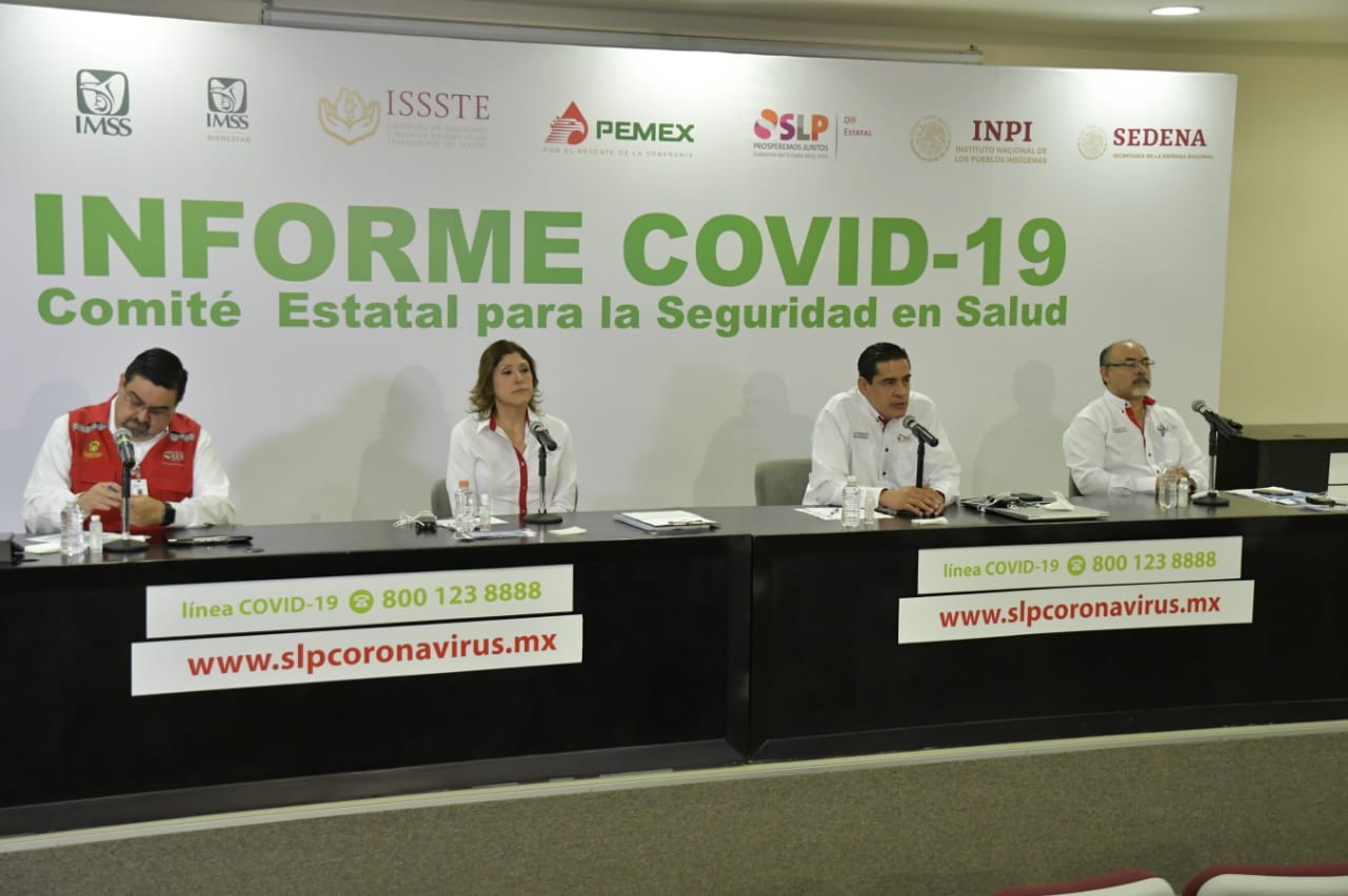  Con 290 casos nuevos, llega SLP a siete mil 535 contagios