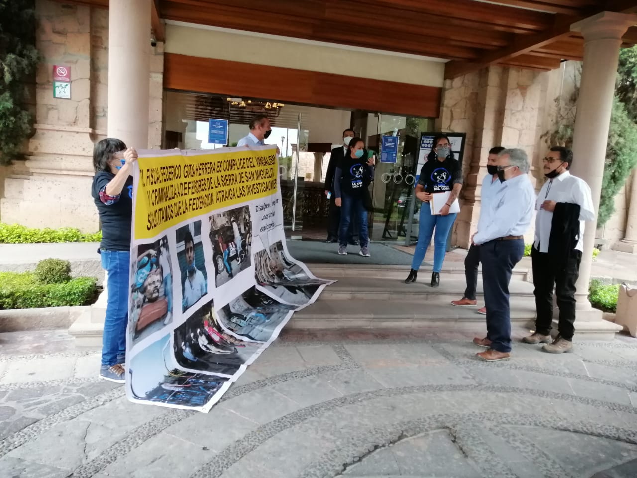  “Lo que buscan es silenciarte”, Encinas a Claudia Hernández, acusada por destrozos en el Congreso del Estado