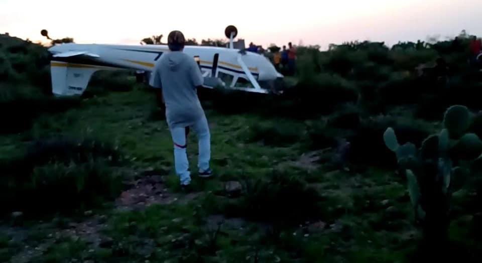  Avioneta se accidenta cerca del periférico