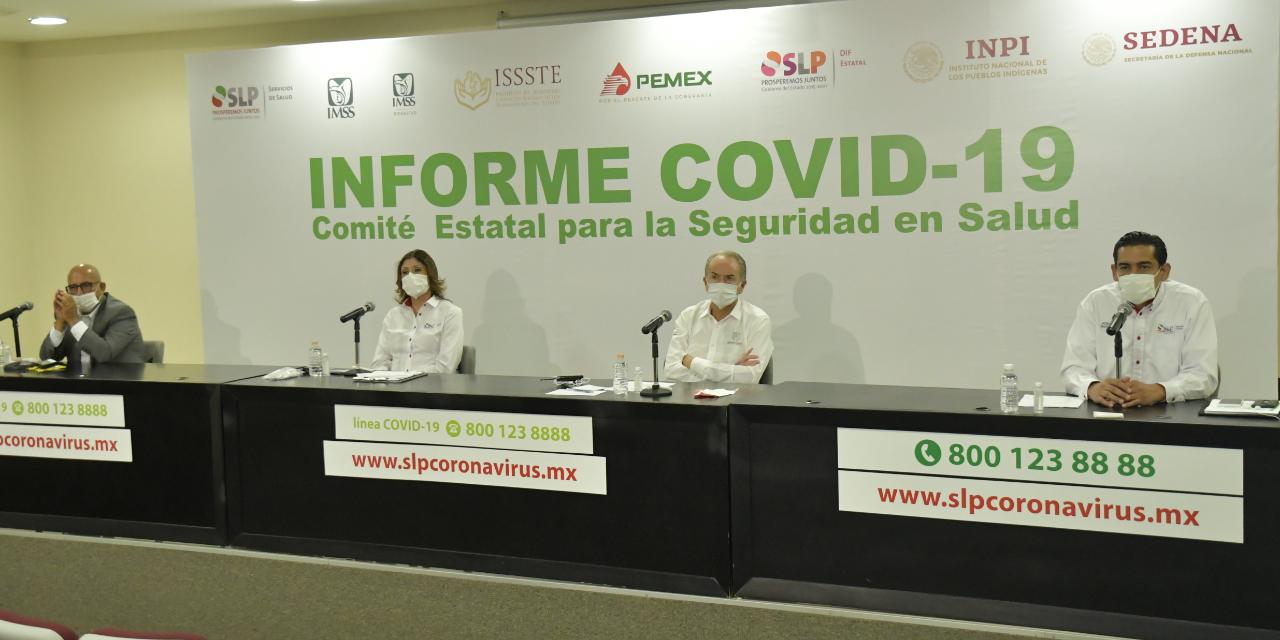  Supera SLP los 15 mil casos de COVID-19