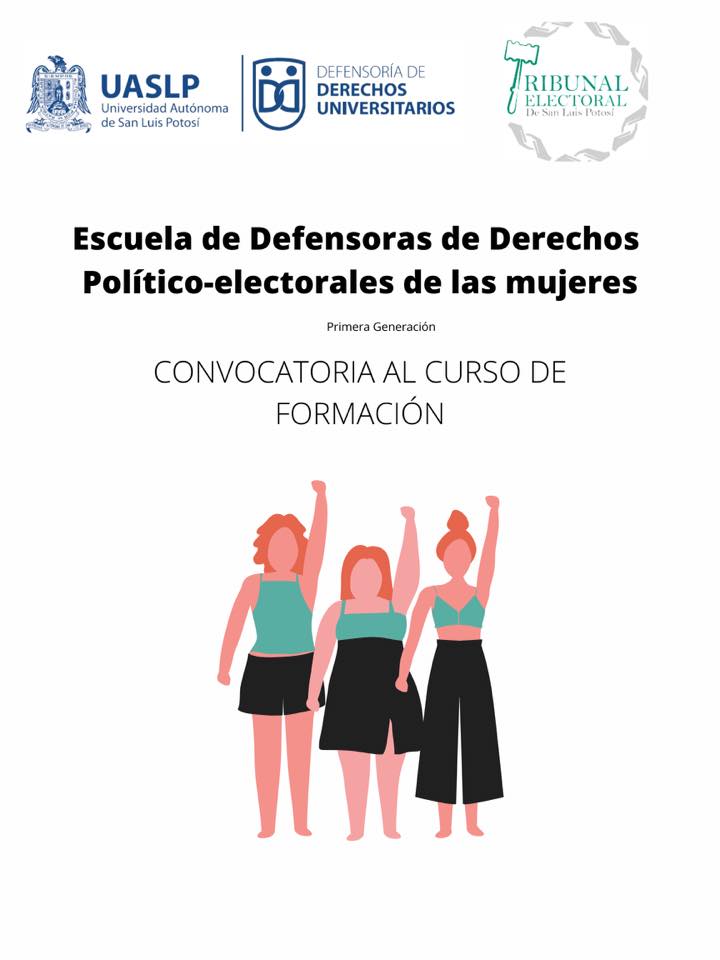  UASLP y TEE crean Escuela de Defensoras de Derechos Político-Electorales de las Mujeres