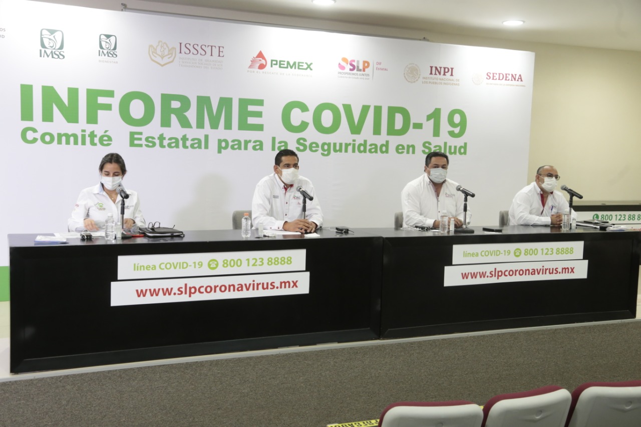  Reporta Salud 210 nuevos casos de coronavirus en SLP