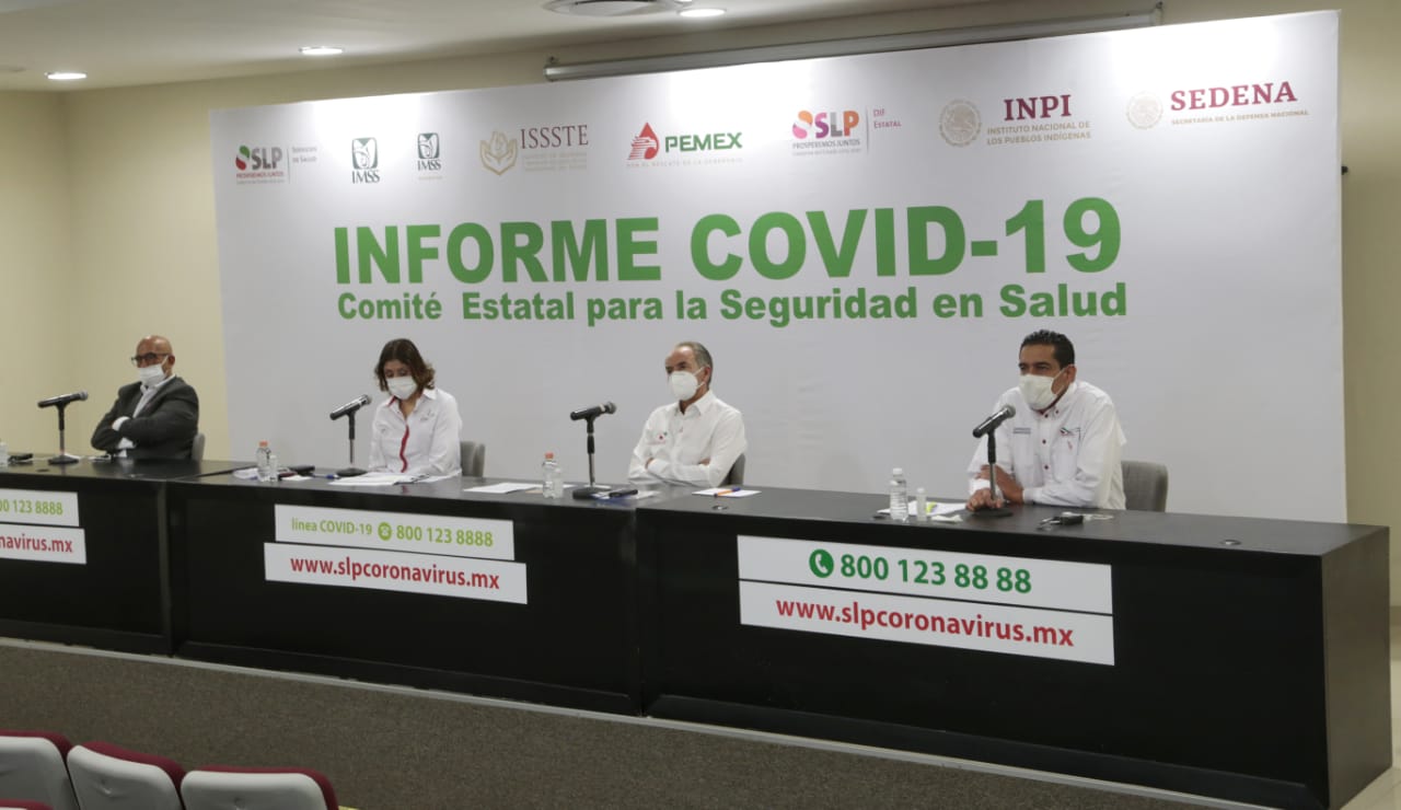  Llega SLP a 26 mil 661 casos de coronavirus