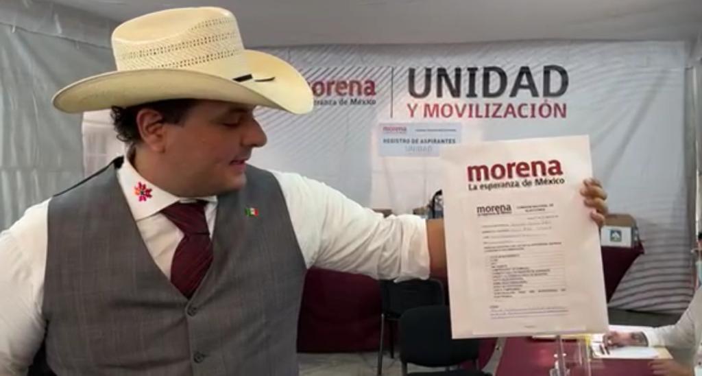  Se registra Adrián Esper como aspirante a candidatura de Morena