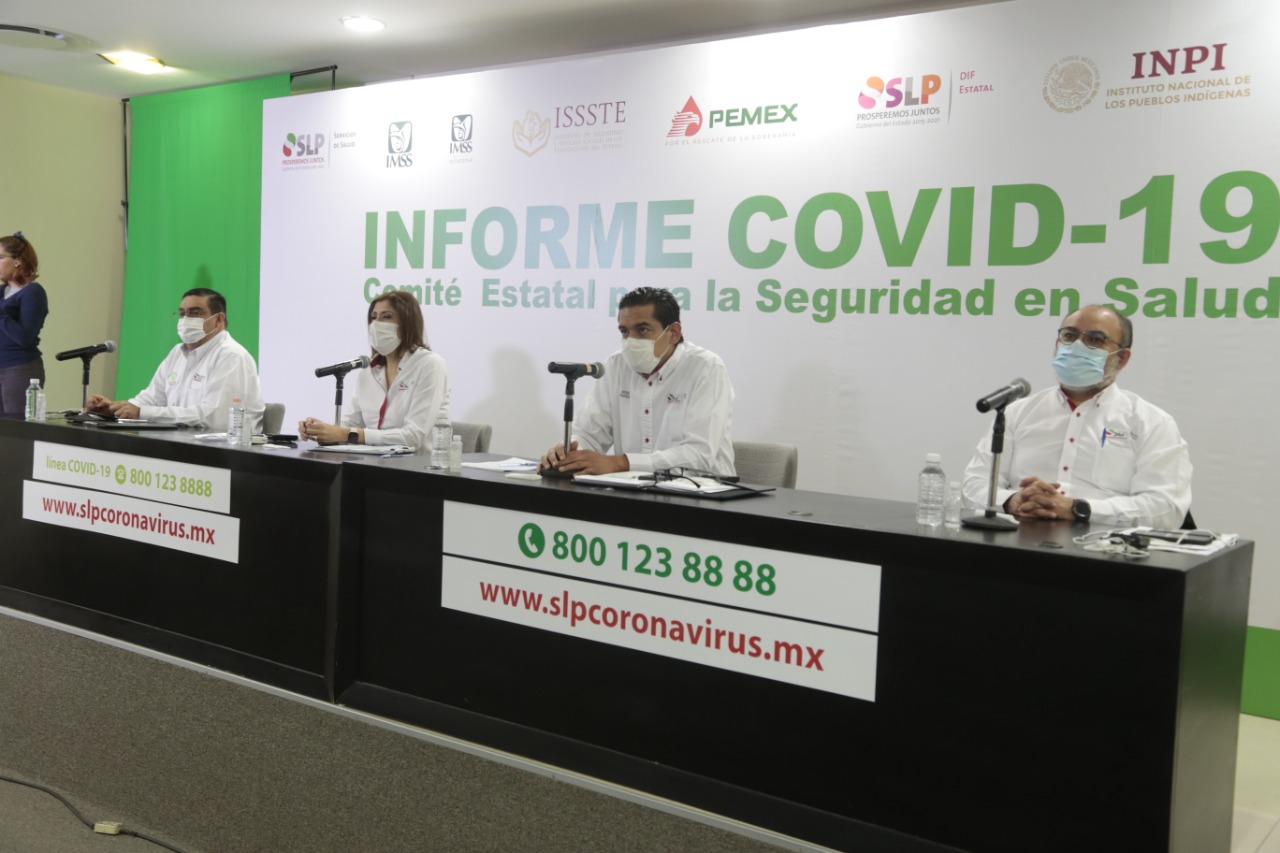  SLP ya roza los 37 mil casos de COVID