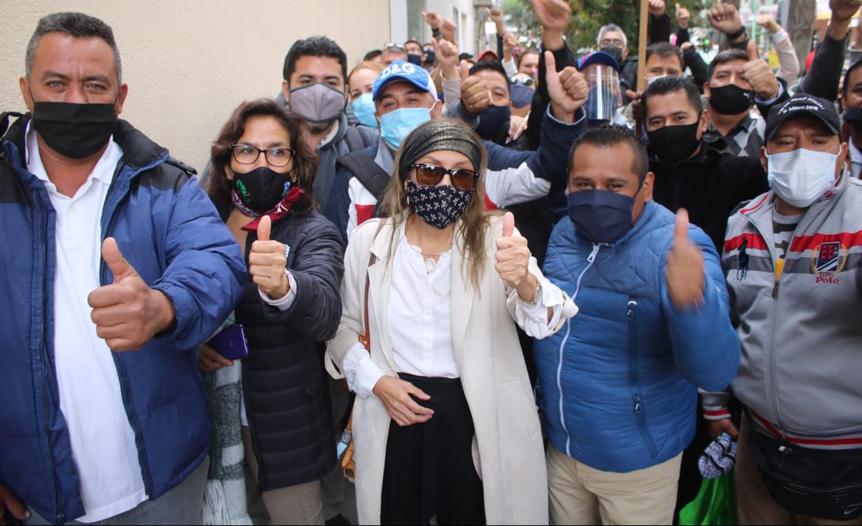  Francisca Reséndiz se registra como aspirante a la candidatura de Morena por la gubernatura