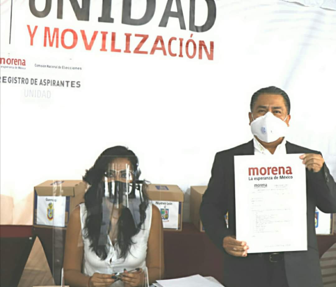  Se registra Dothé Mata como precandidato de Morena