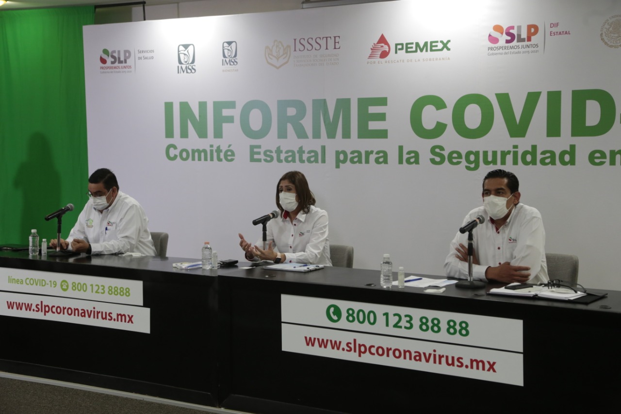  SLP ha aplicado más de 88 mil pruebas de COVID; 38 mil 120 han sido positivas