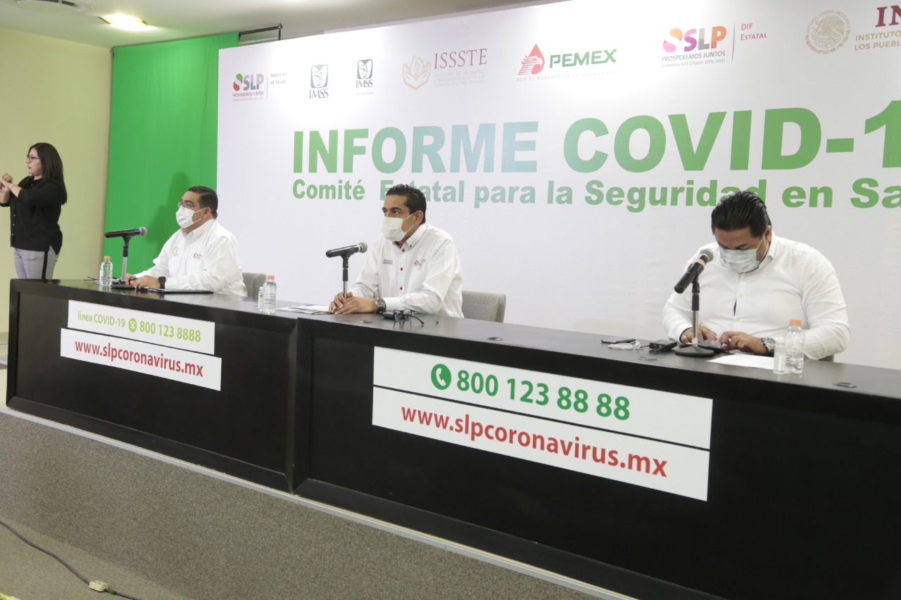  SLP vuelve a romper récord de contagios