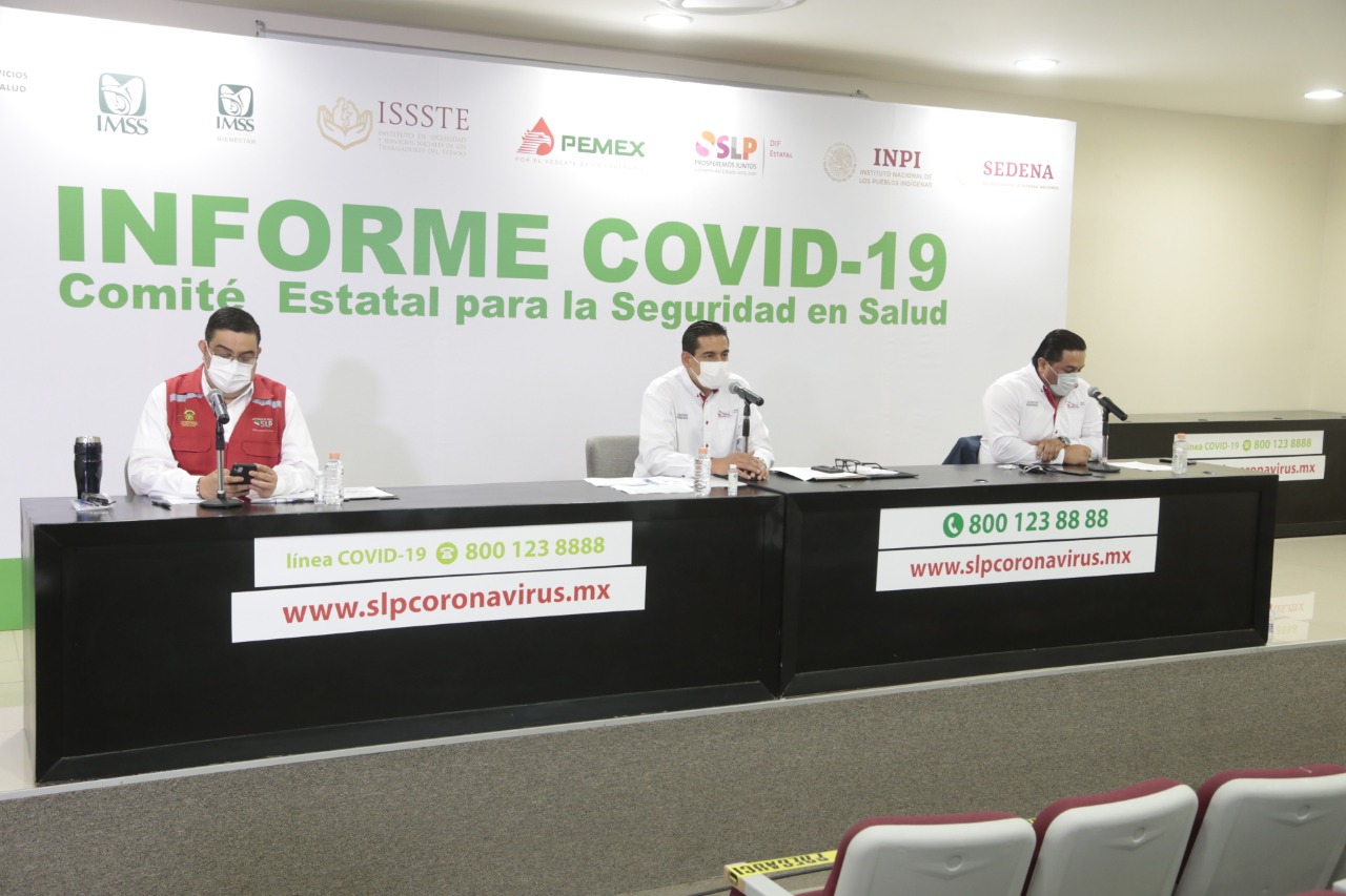  SLP rompe récord de defunciones por COVID