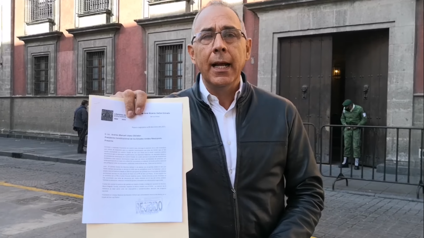  Denuncia Ricardo Delsol “antecedentes delictivos” de Gallardo al Presidente de México