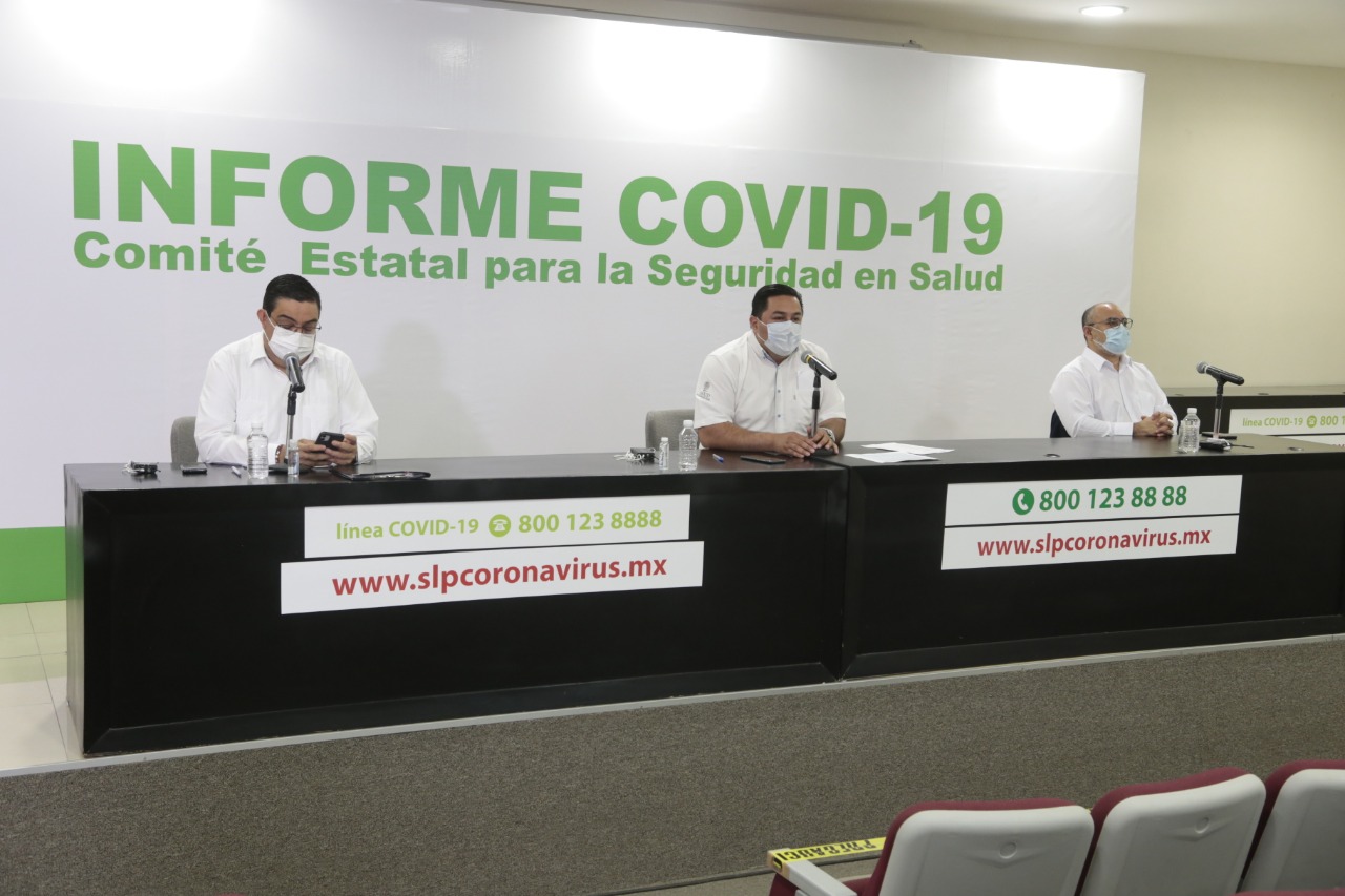  Mantiene SLP baja de casos de COVID; hay 61 pacientes intubados
